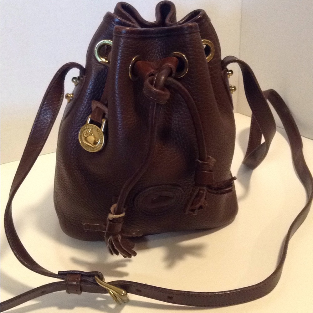 Dooney Bourke Mini Drawstring Bucket Bag Hatti